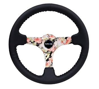 NRG   350mm ステアリング 白 Amazon.com: NRG Steering Wheel 2